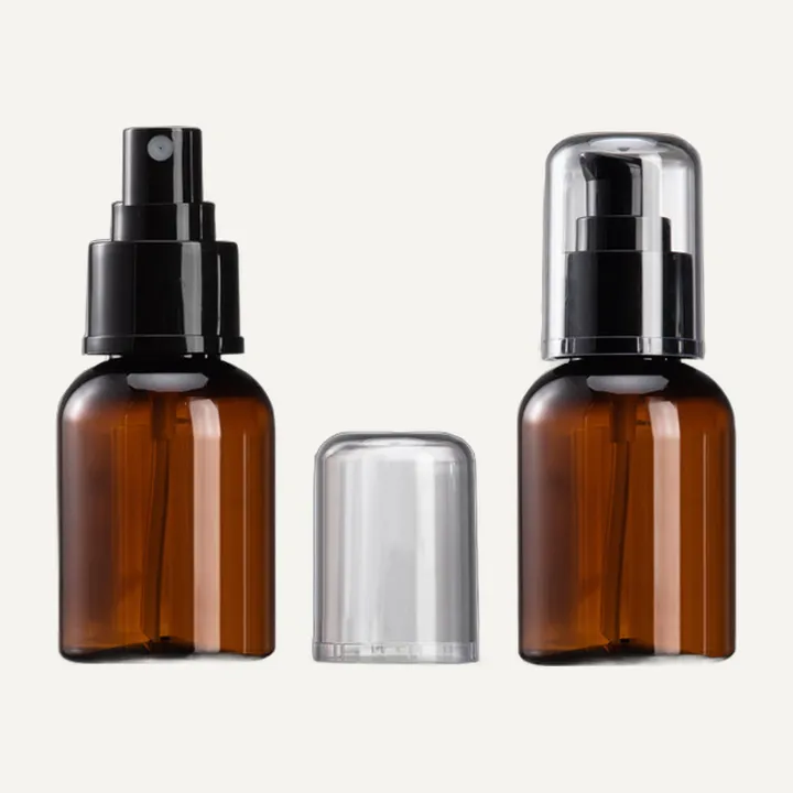 Foto Botol pump 50 ml amber